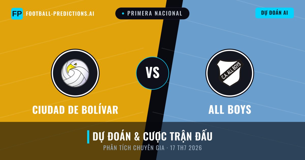 Ciudad de Bolívar vs All Boys — dự đoán và xem trước trận đấu