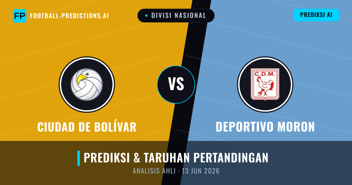 Ciudad de Bolívar vs Deportivo Morón — prediksi dan pratinjau pertandingan