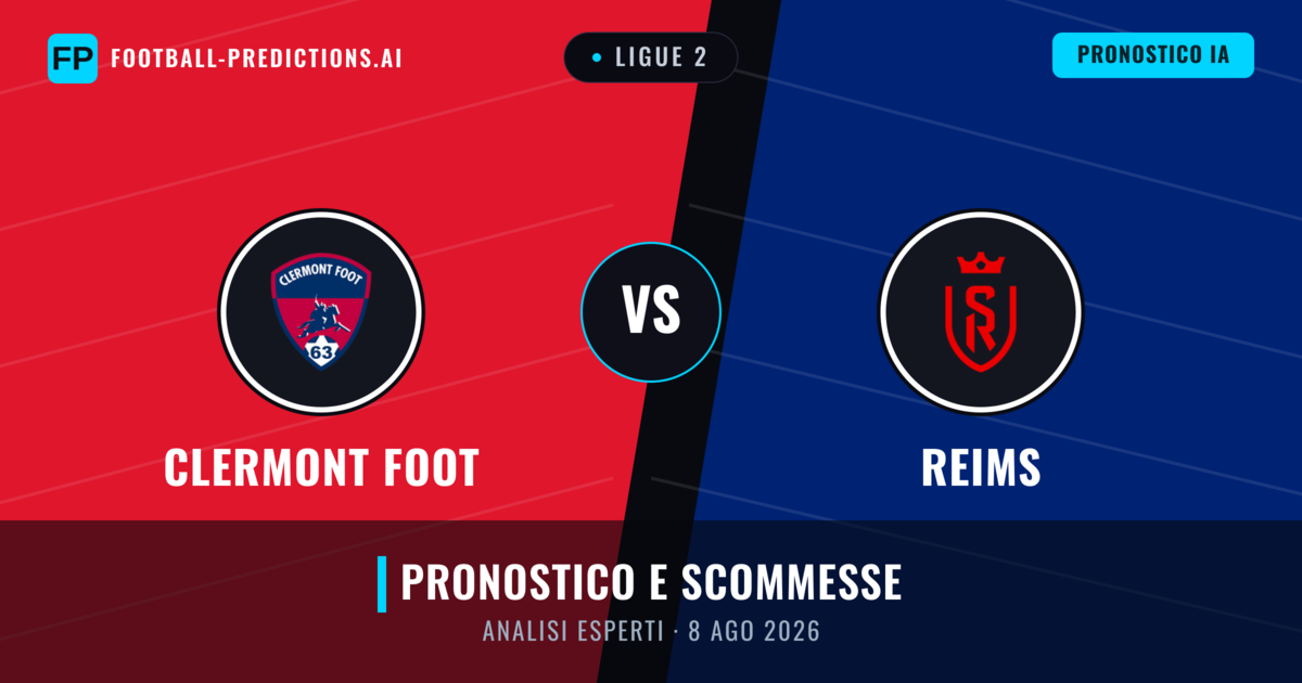 Clermont Foot vs Reims — pronostico e anteprima del match