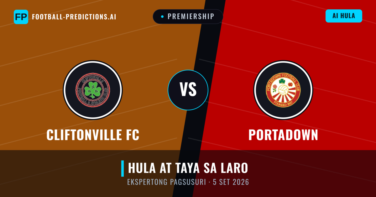 Cliftonville FC vs Portadown — hula at preview ng laban