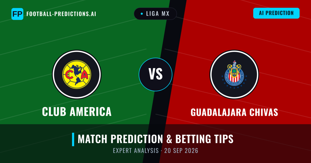 Club America vs Guadalajara Chivas — match prediction & preview
