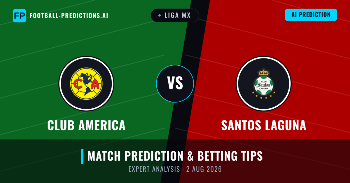 Club America vs Santos Laguna — match prediction & preview