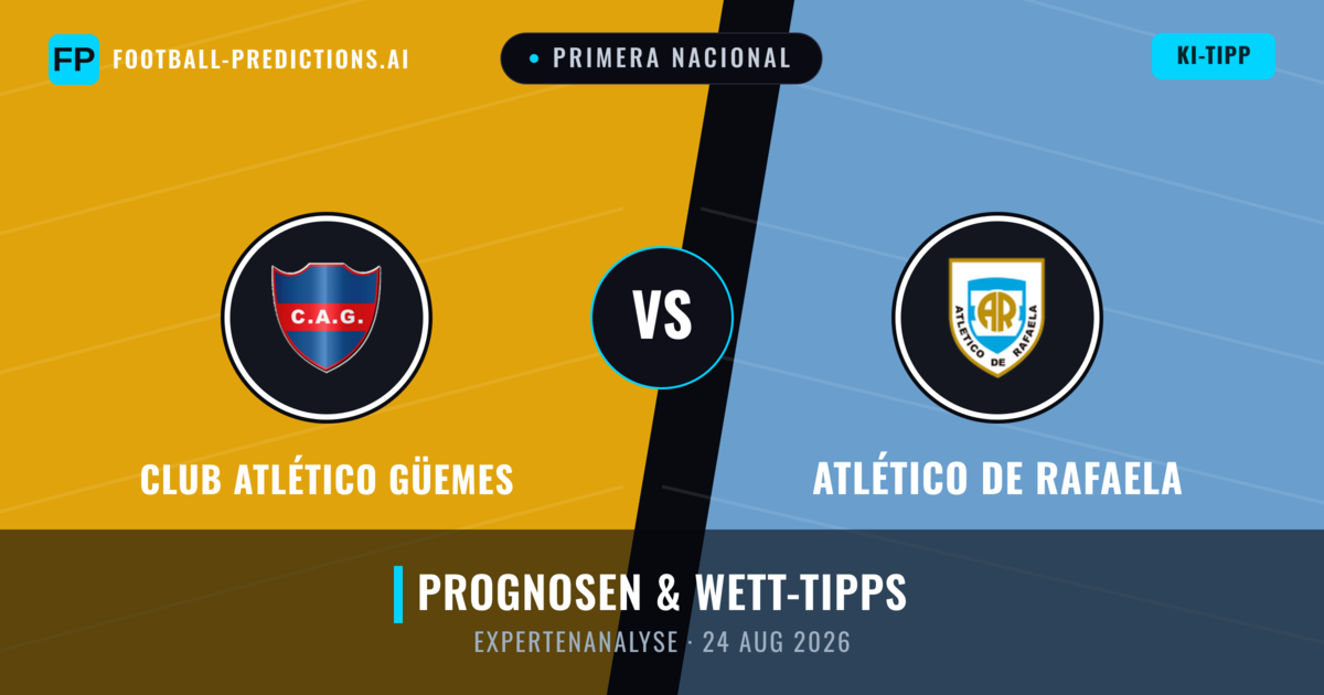 Club Atlético Güemes vs Atlético de Rafaela — Prognose und Spielvorschau