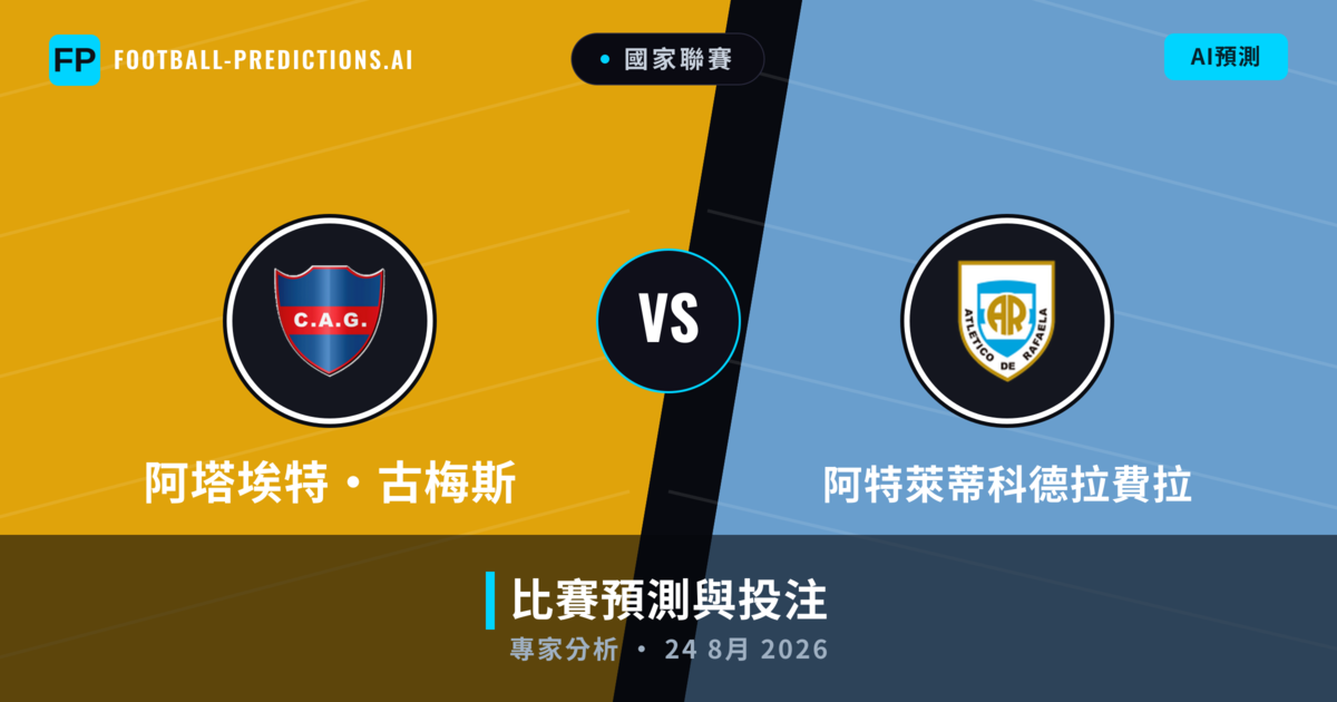 阿塔埃特·古梅斯 vs 阿特萊蒂科德拉費拉 — 比赛预测和前瞻