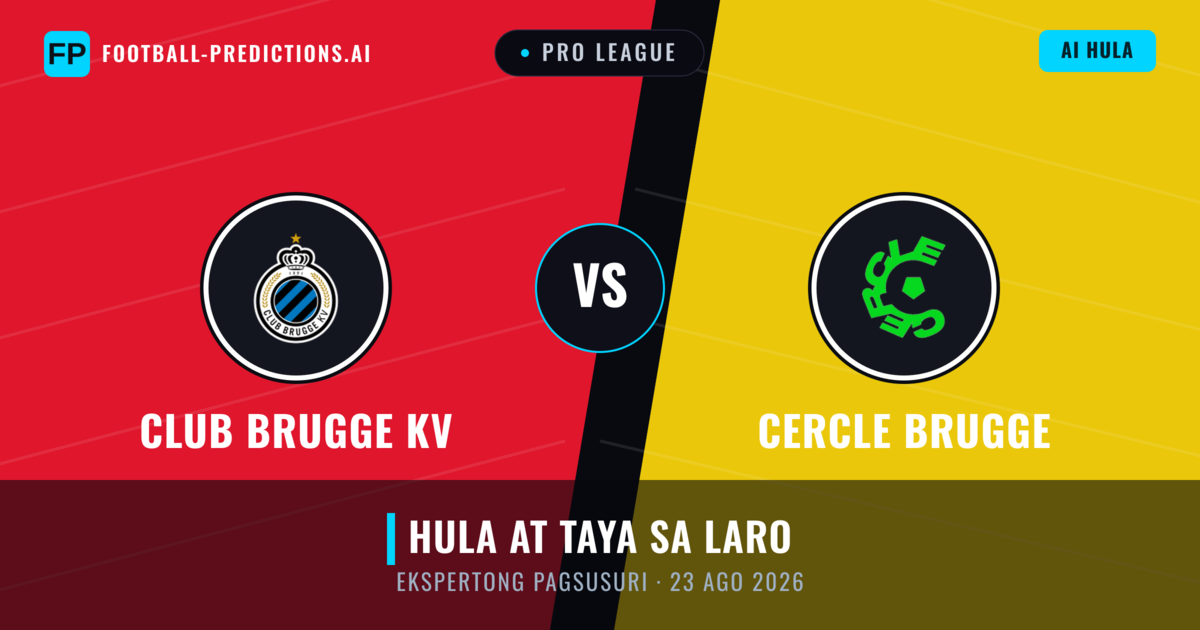 Club Brugge KV vs Cercle Brugge — hula at preview ng laban