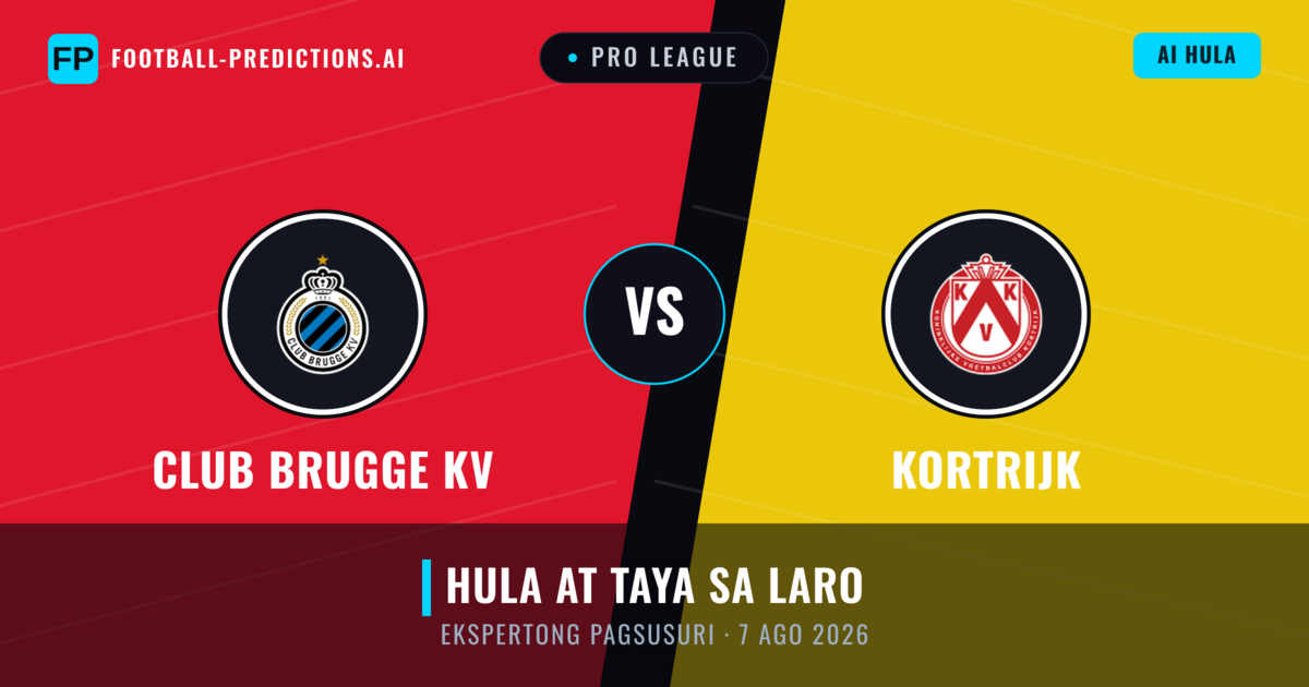 Club Brugge KV vs Kortrijk — hula at preview ng laban