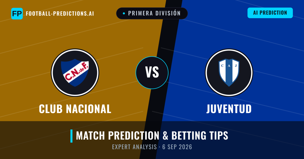 Club Nacional vs Juventud — match prediction & preview