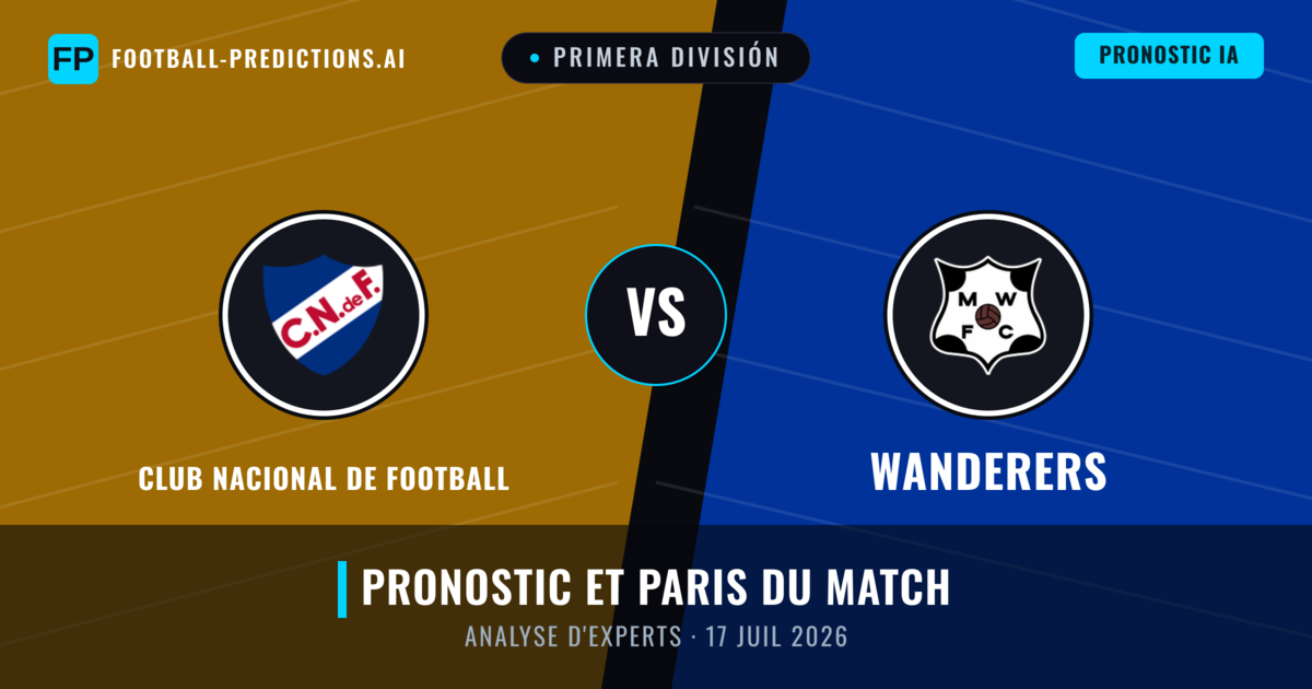 Club Nacional de Football vs Wanderers — pronostic et avant-match