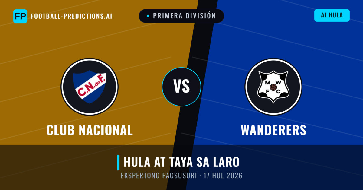 Club Nacional vs Wanderers — hula at preview ng laban