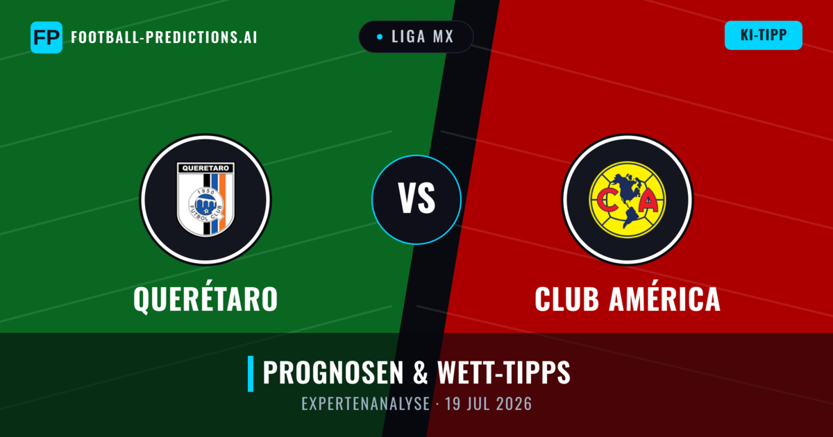 Querétaro vs Club América — Prognose und Spielvorschau