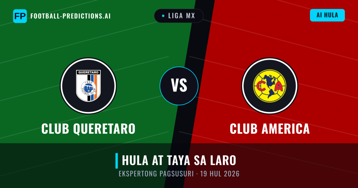 Club Queretaro vs Club America — hula at preview ng laban