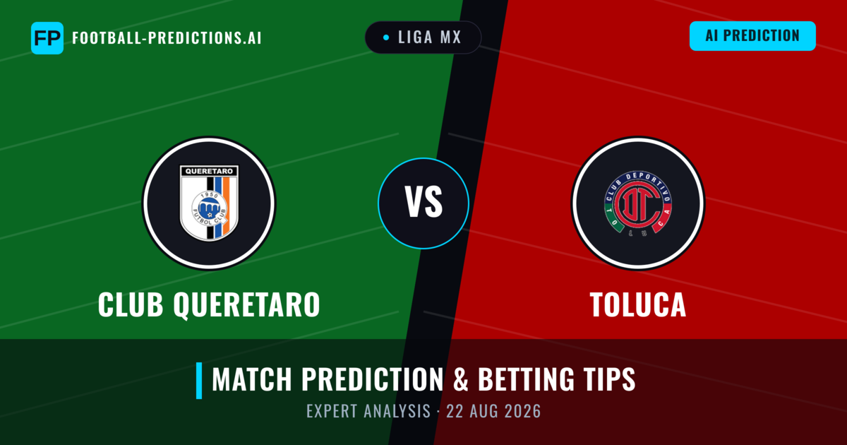 Club Queretaro vs Toluca — match prediction & preview