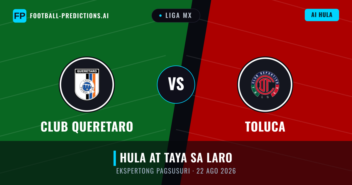 Club Queretaro vs Toluca — hula at preview ng laban
