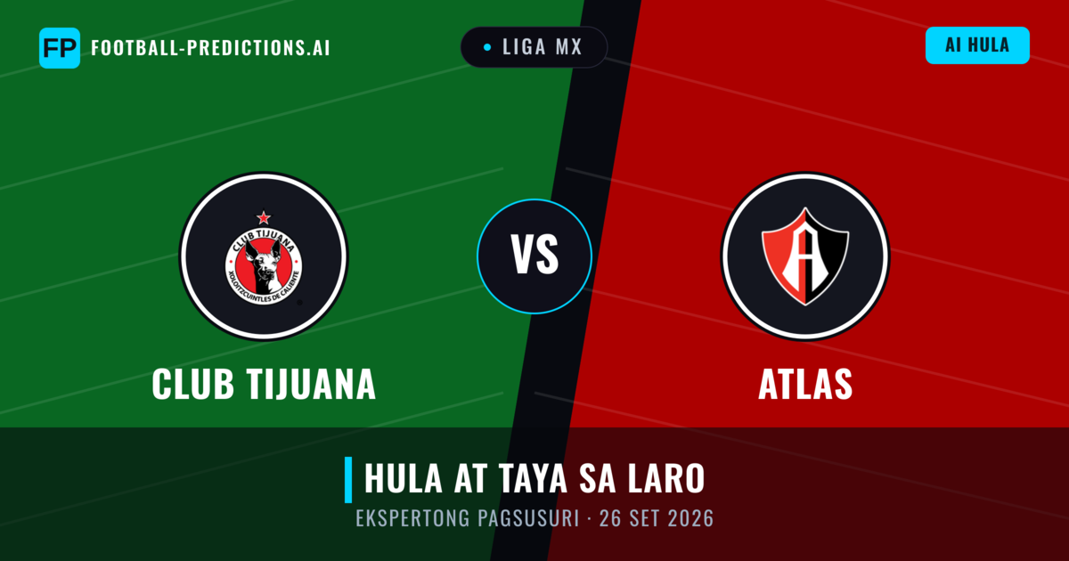 Club Tijuana vs Atlas — hula at preview ng laban
