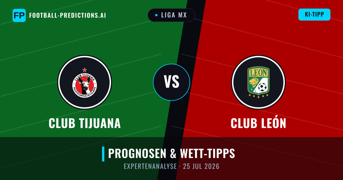 Club Tijuana vs Club León — Prognose und Spielvorschau