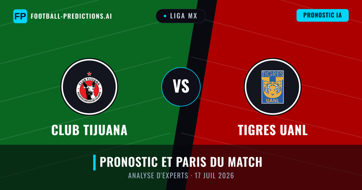 Club Tijuana vs Tigres UANL — pronostic et avant-match