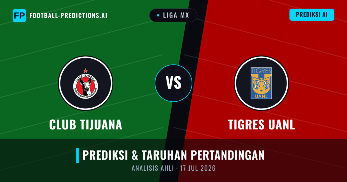 Club Tijuana vs Tigres UANL — prediksi dan pratinjau pertandingan