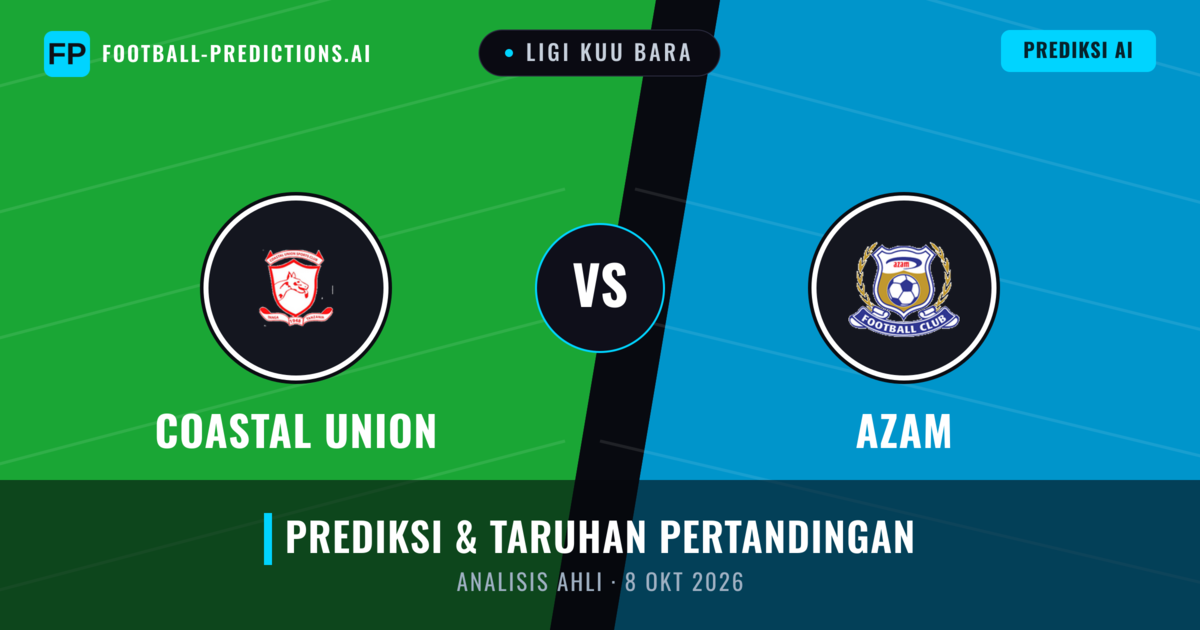 Union Pesisir vs Azam — prediksi dan pratinjau pertandingan