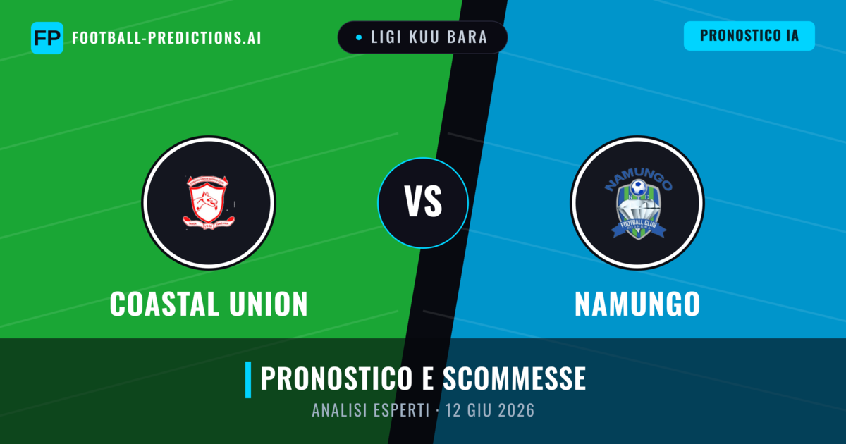 Coastal Union vs Namungo — pronostico e anteprima del match