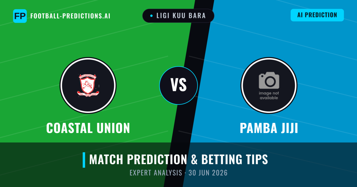 Coastal Union vs Pamba Jiji — match prediction & preview