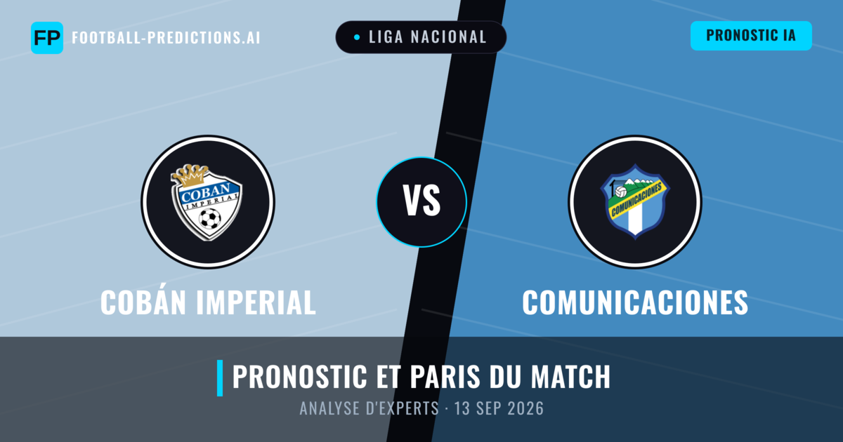 Cobán Imperial vs Comunicaciones — pronostic et avant-match