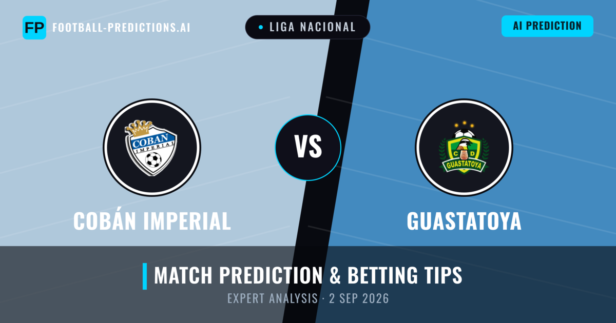 Cobán Imperial vs Guastatoya — match prediction & preview