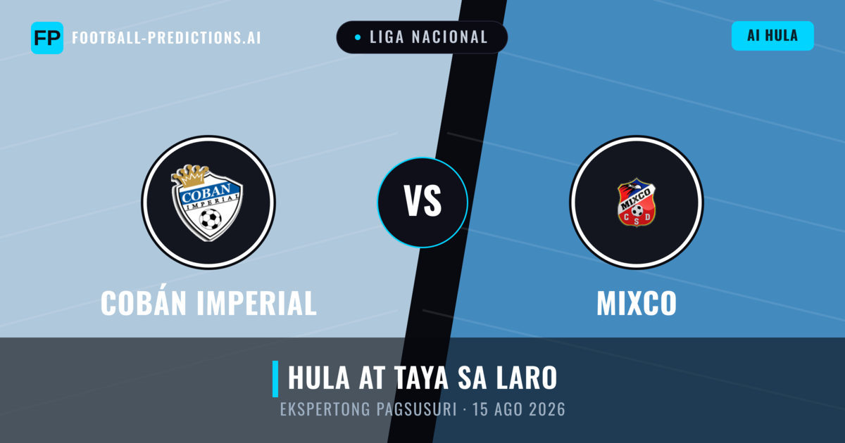 Cobán Imperial vs Mixco — hula at preview ng laban