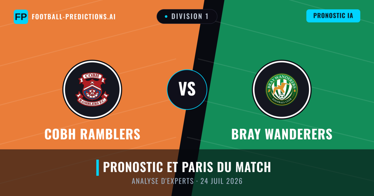 Cobh Ramblers vs Bray Wanderers — pronostic et avant-match