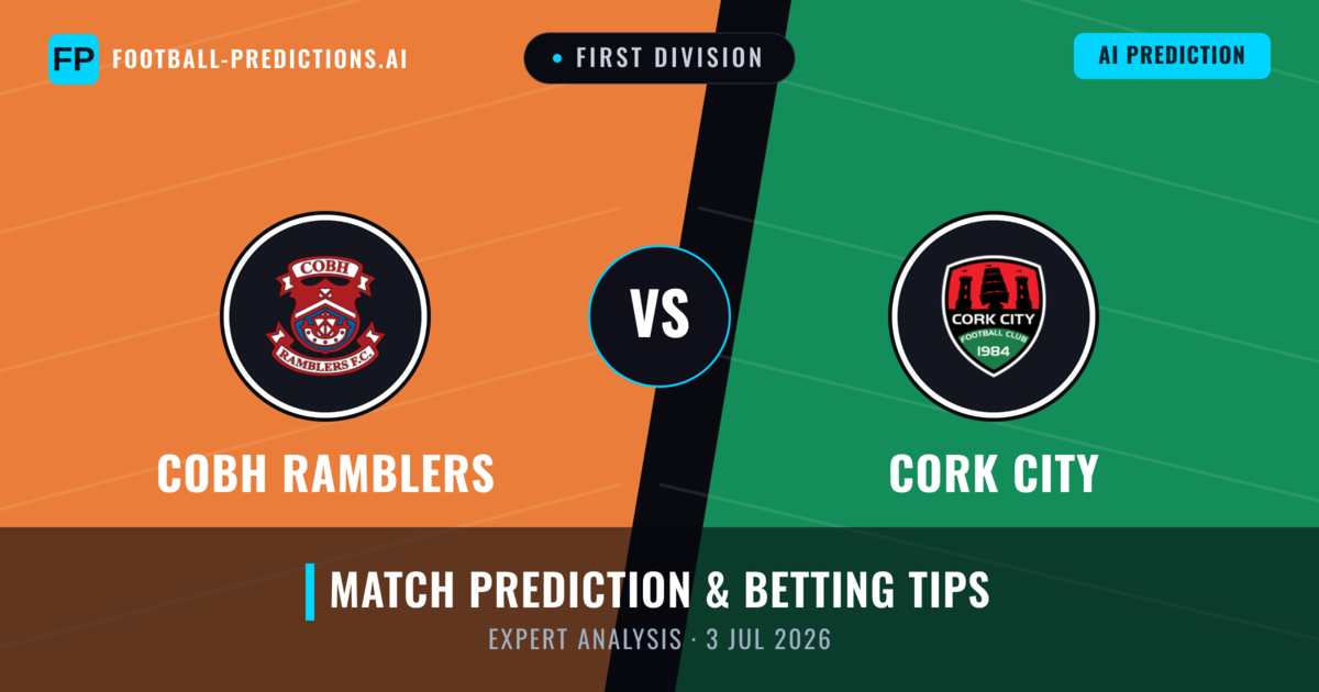 Cobh Ramblers vs Cork City — match prediction & preview
