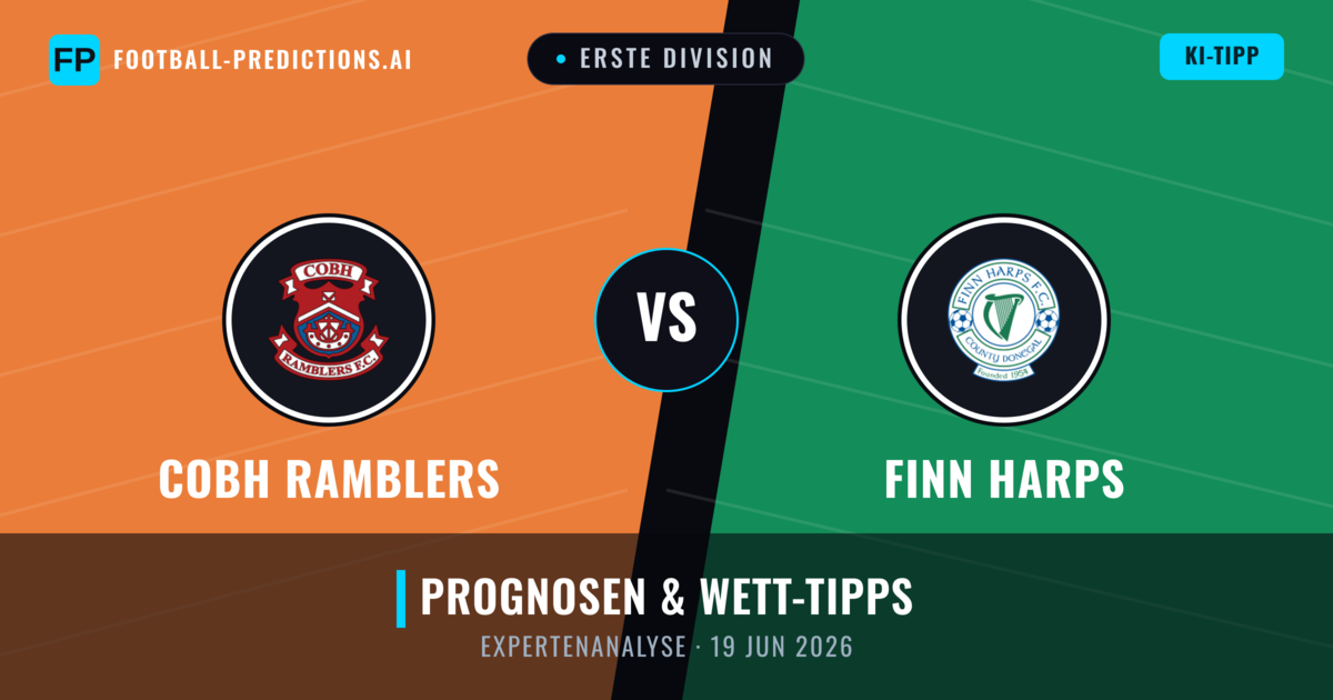 Cobh Ramblers vs Finn Harps — Prognose und Spielvorschau