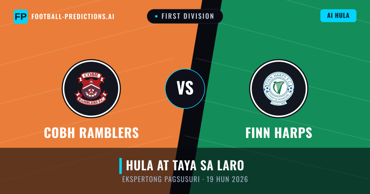 Cobh Ramblers vs Finn Harps — hula at preview ng laban