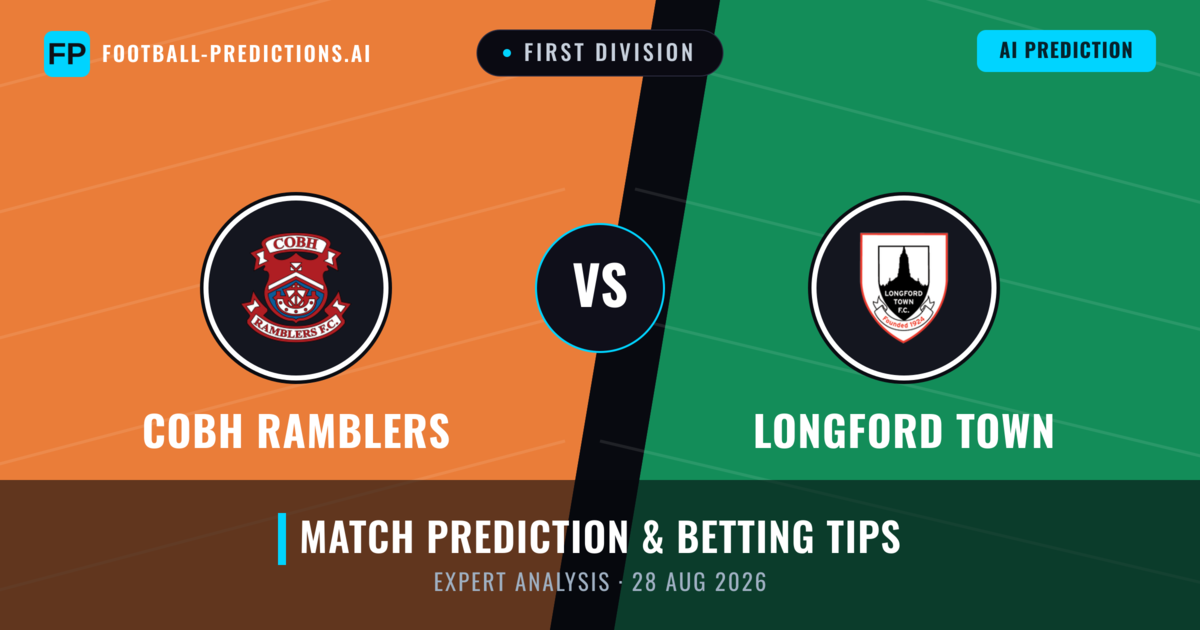 Cobh Ramblers vs Longford Town — match prediction & preview