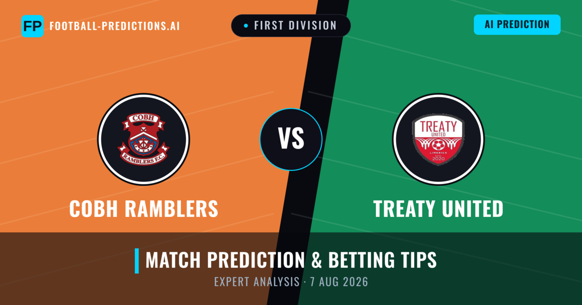Cobh Ramblers vs Treaty United — match prediction & preview
