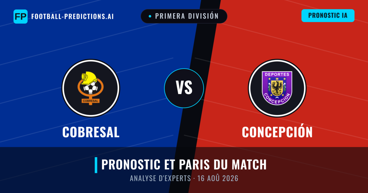 Cobresal vs Concepción — pronostic et avant-match