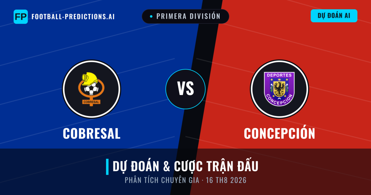 Cobresal vs Concepción — dự đoán và xem trước trận đấu