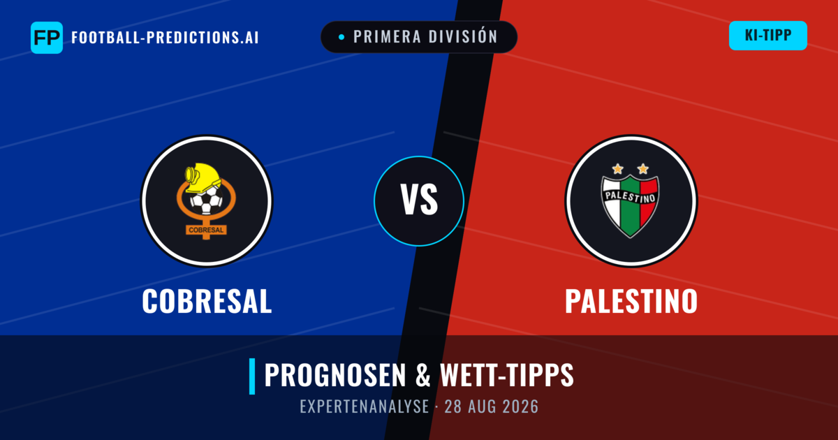 Cobresal vs Palestino — Prognose und Spielvorschau
