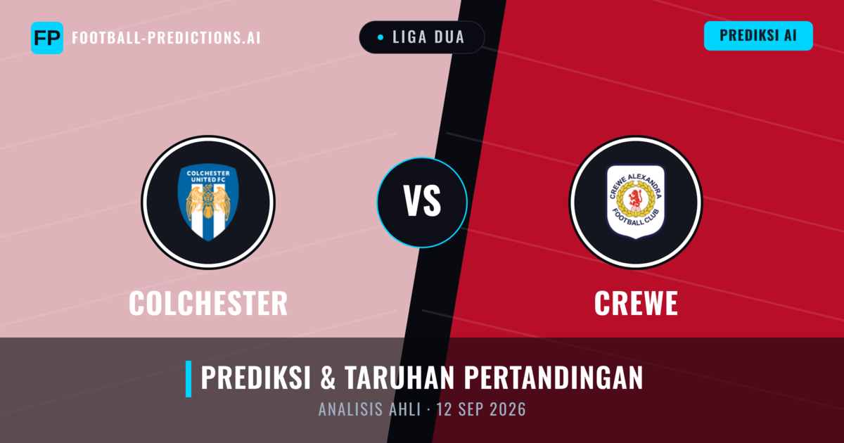 Colchester vs Crewe — prediksi dan pratinjau pertandingan
