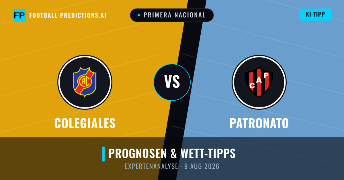 Colegiales vs Patronato — Prognose und Spielvorschau