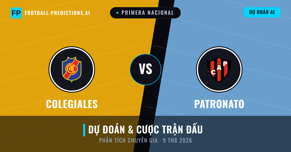 Colegiales vs Patronato — dự đoán và xem trước trận đấu