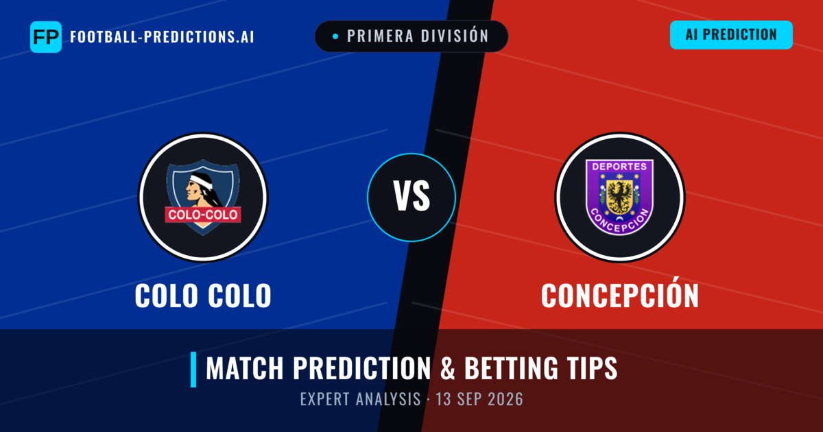 Colo Colo vs Concepción — match prediction & preview