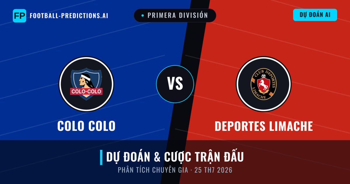 Colo Colo vs Deportes Limache — dự đoán và xem trước trận đấu