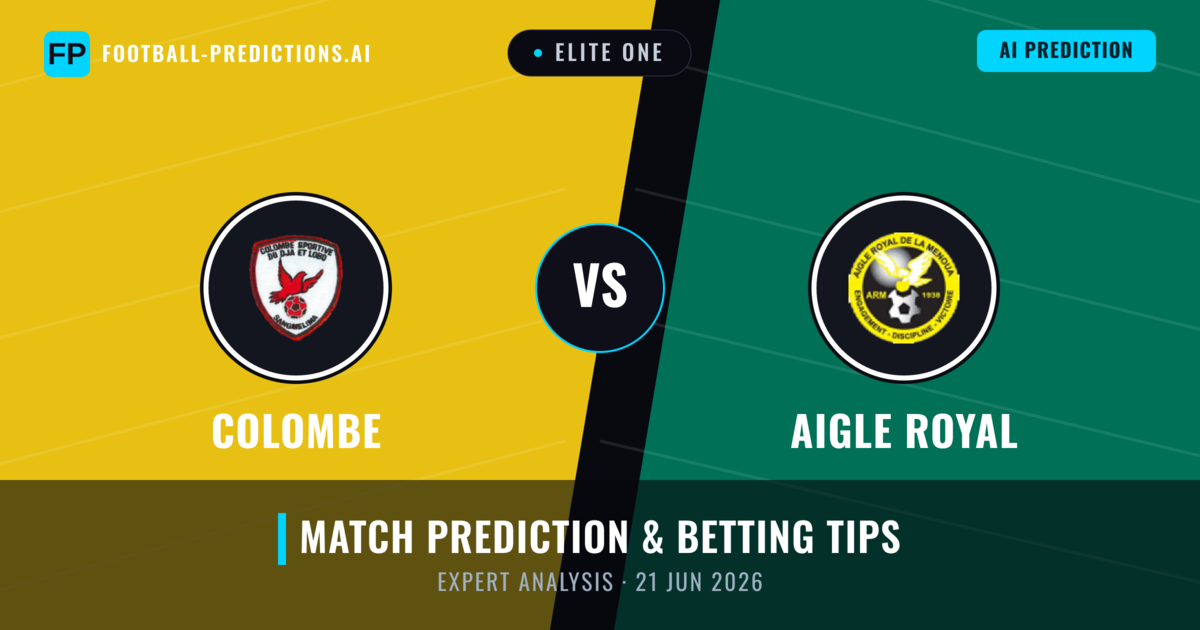 Colombe vs Aigle Royal — match prediction & preview