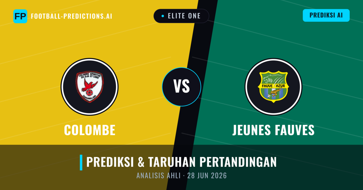 Colombe vs Jeunes Fauves — prediksi dan pratinjau pertandingan