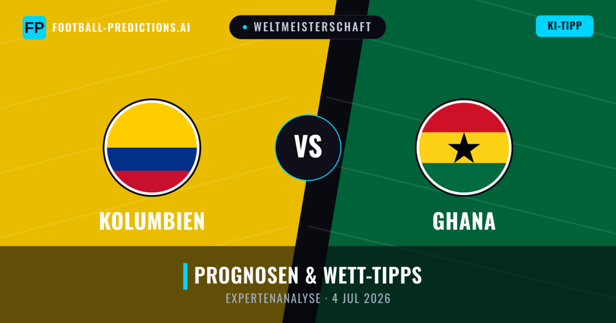 Kolumbien vs Ghana — Prognose und Spielvorschau
