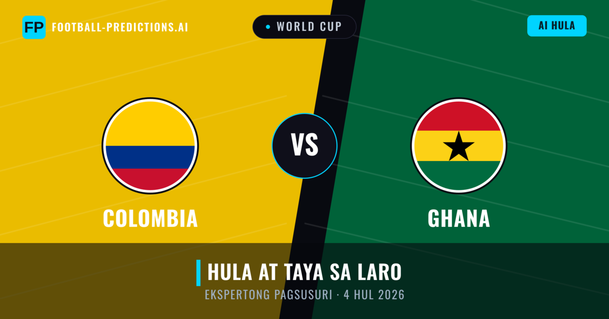 Colombia vs Ghana — hula at preview ng laban