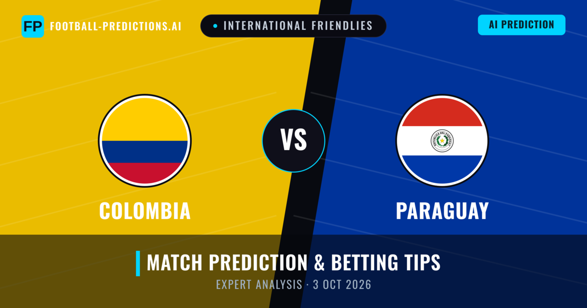 Colombia vs Paraguay — match prediction & preview