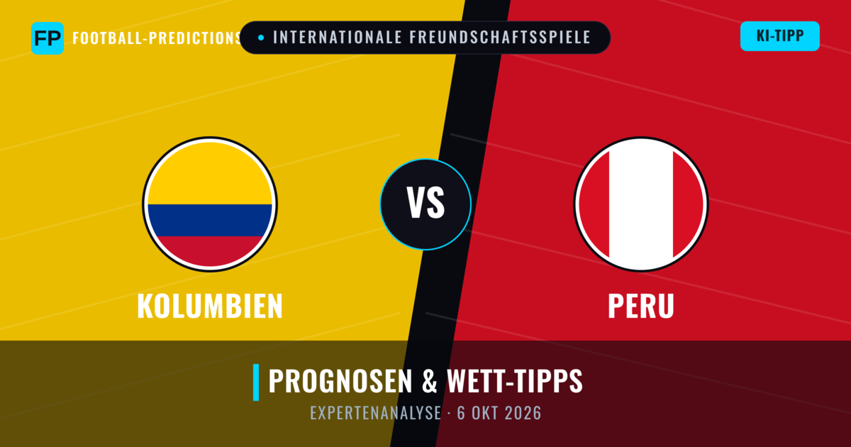 Kolumbien vs Peru — Prognose und Spielvorschau