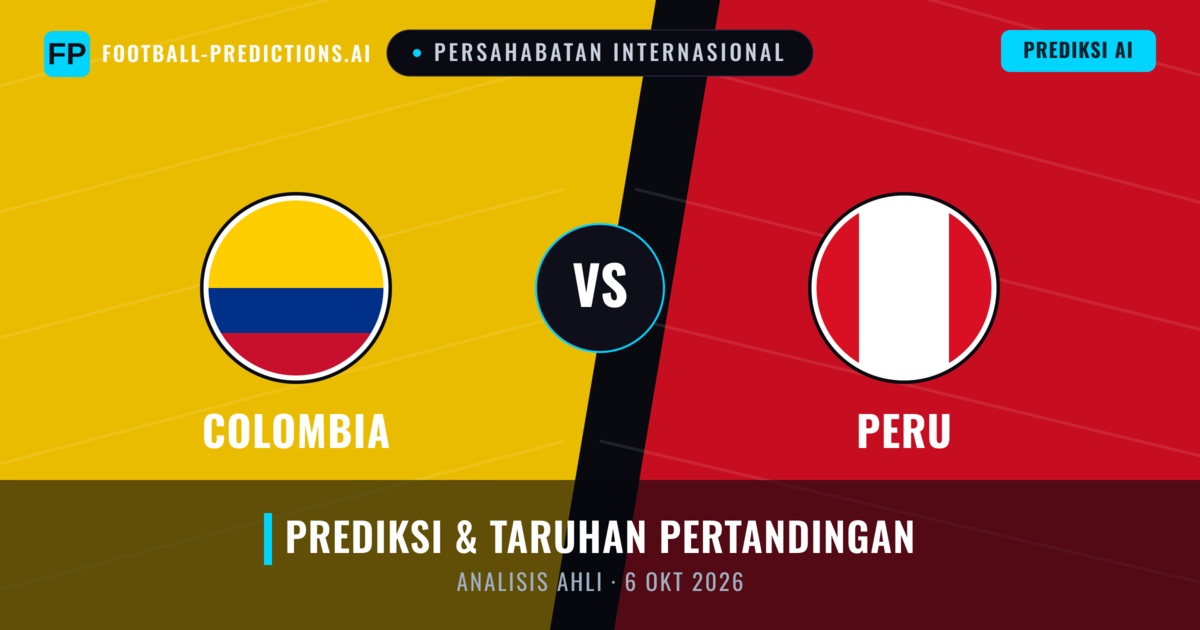 Kolombia vs Peru — prediksi dan pratinjau pertandingan