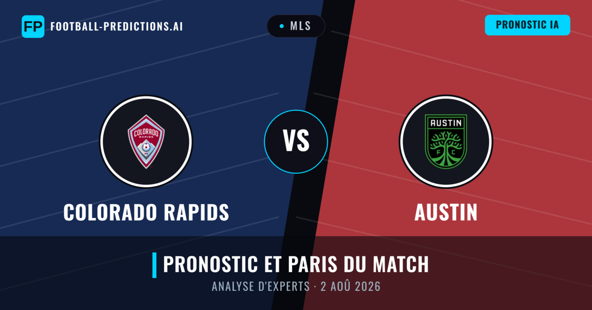 Colorado Rapids vs Austin — pronostic et avant-match