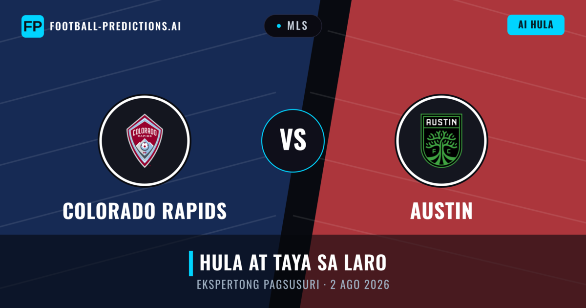 Colorado Rapids vs Austin — hula at preview ng laban